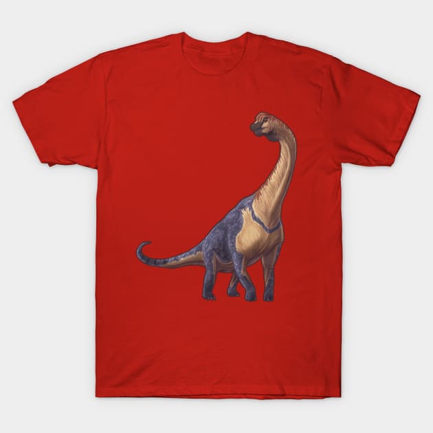 Brachiosaurus altithorax T-Shirt by CoffeeBlack